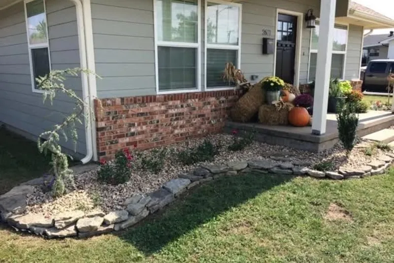 New landscaping installation in Joplin